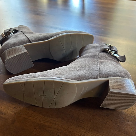 Aquatalia Faria Suede (taupe) Booties (8.5M) - Picture 6 of 6